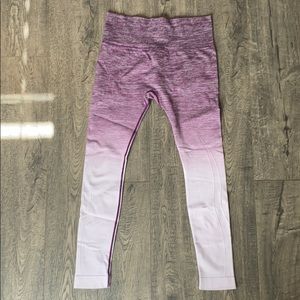 Pink/Purple Ombré Leggings